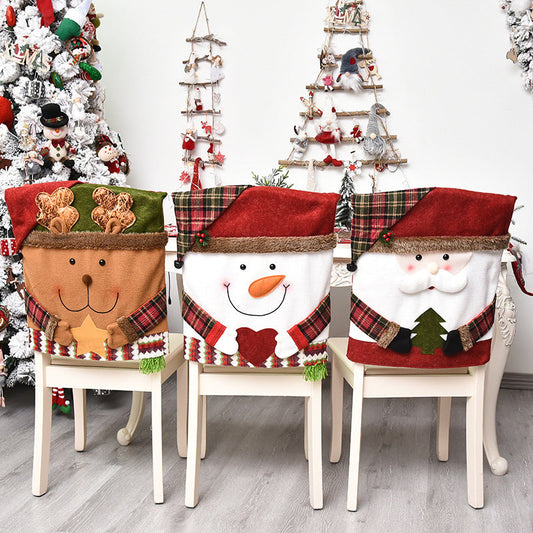 🎄Weihnachts-Sale 50% Rabatt🎄🔥Süße Weihnachts-Stuhlhussen🔥