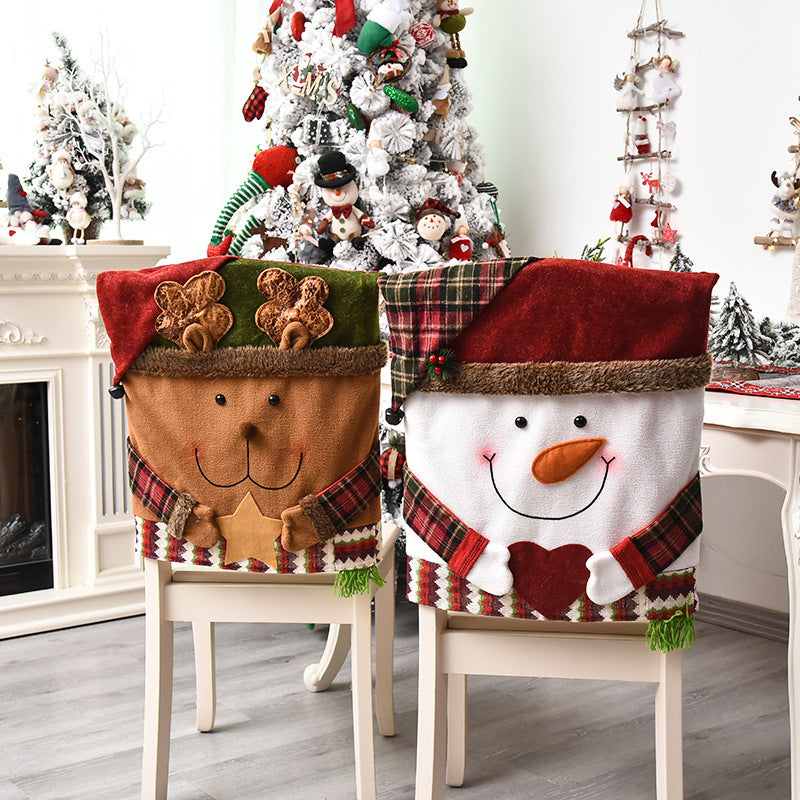 🎄Weihnachts-Sale 50% Rabatt🎄🔥Süße Weihnachts-Stuhlhussen🔥