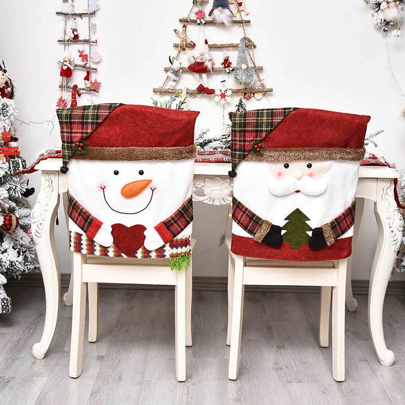 🎄Weihnachts-Sale 50% Rabatt🎄🔥Süße Weihnachts-Stuhlhussen🔥