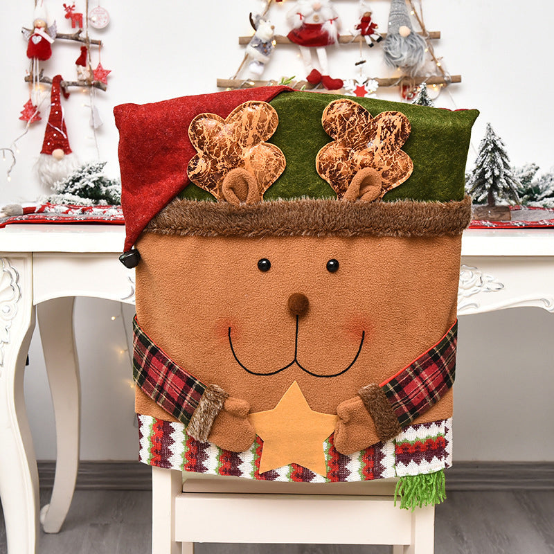🎄Weihnachts-Sale 50% Rabatt🎄🔥Süße Weihnachts-Stuhlhussen🔥