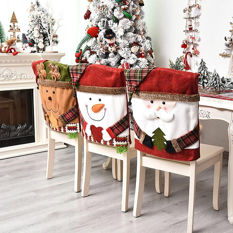 🎄Weihnachts-Sale 50% Rabatt🎄🔥Süße Weihnachts-Stuhlhussen🔥