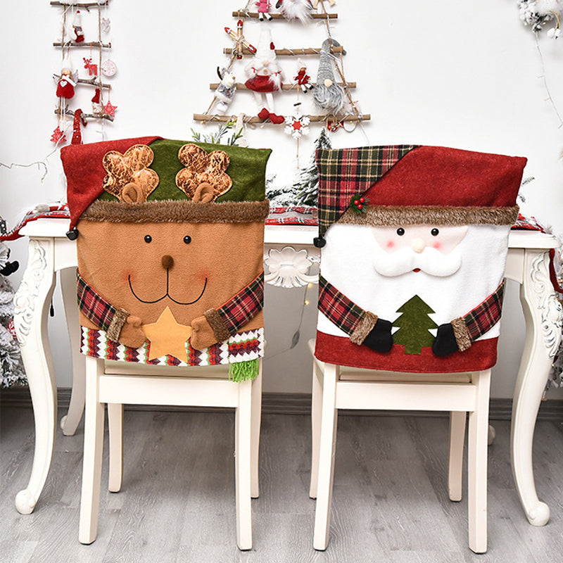 🎄Weihnachts-Sale 50% Rabatt🎄🔥Süße Weihnachts-Stuhlhussen🔥