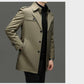 🔥Mittellanger Trenchcoat für Herren mit herausnehmbarem Innenfutter🚀Versandkostenfrei