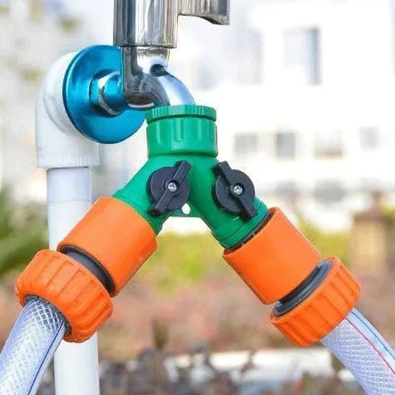 Zwei-Kopf-Wasserhahn-Splitter