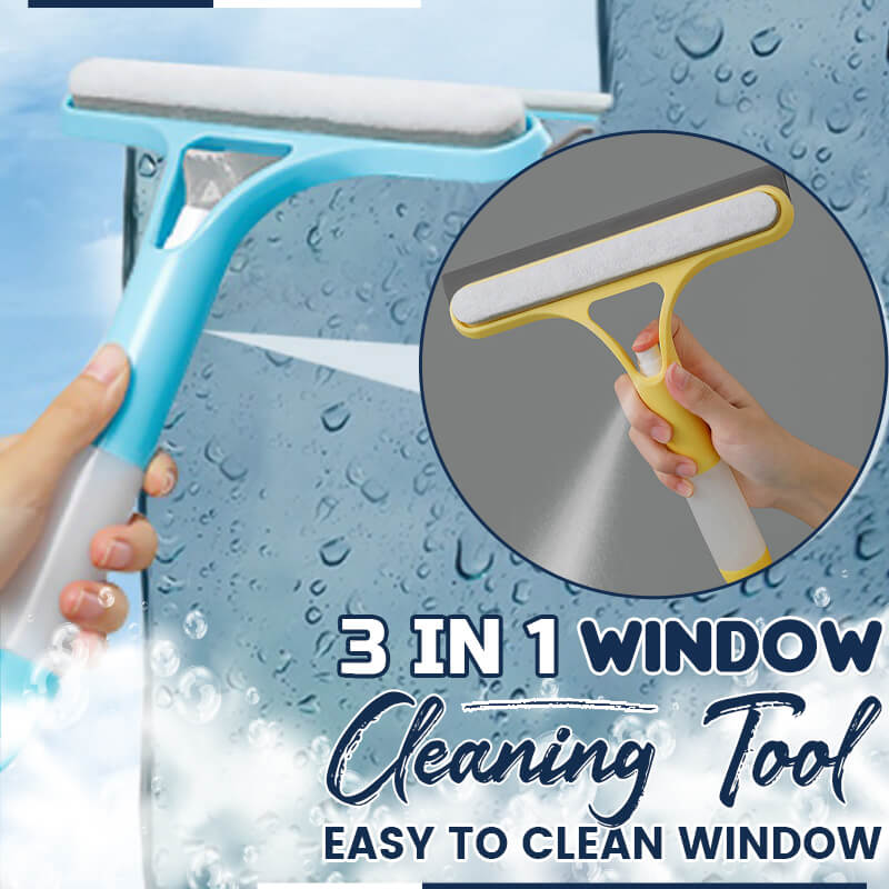 🧽 KAUFE 2, ERHALTE 1 GRATIS! 💧 3-in-1-Fensterwischer – Für Zuhause & Auto, Streifenfreie Reinigung & Ideal Für Fenster, Spiegel & Fliesen 🪞