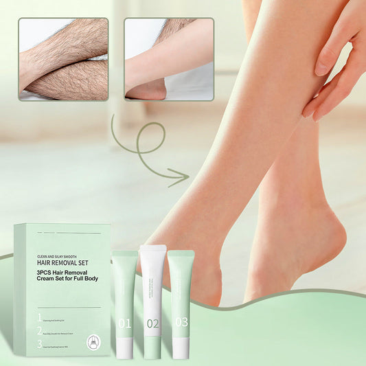 ⏳Begrenzte Zeit 50% Rabatt💥3-Teiliges Haarentfernungscreme-Set für den gesamten Körper