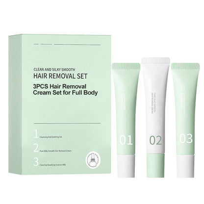 ⏳Begrenzte Zeit 50% Rabatt💥3-Teiliges Haarentfernungscreme-Set für den gesamten Körper