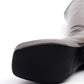 Trendige, kniehohe Damenstiefel aus PU-Leder