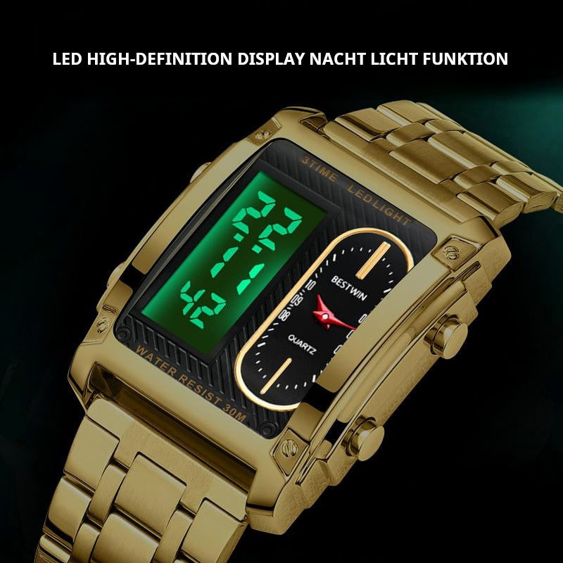 ⏳Elegante multifunktionale wasserdichte Herrenuhr