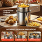 🍳 50% RABATT! 🍟 Multifunktionale Fritteuse aus Edelstahl 304 – Robust, hitzebeständig & vielseitig – Ideal für knuspriges Frittieren zu Hause ✨