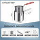 🍳 50% RABATT! 🍟 Multifunktionale Fritteuse aus Edelstahl 304 – Robust, hitzebeständig & vielseitig – Ideal für knuspriges Frittieren zu Hause ✨
