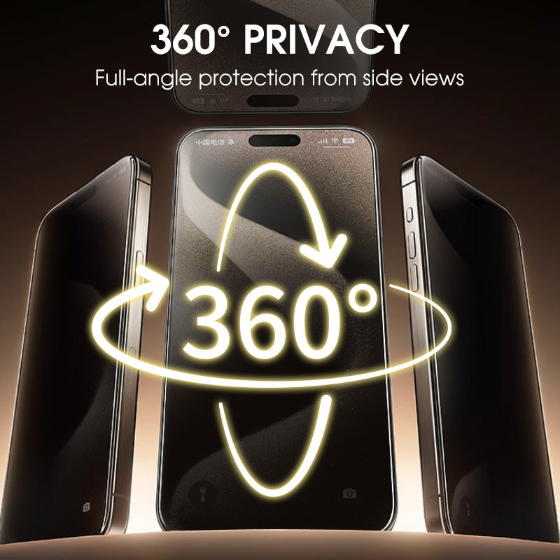 360°-Matte-Sichtschutzfolie für Samsung und iPhone
