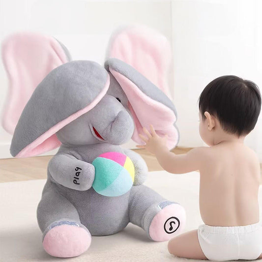 Süße Plüsch-Elefant-Puppe zum Versteckspielen📢 Riesen-Angebote!⏰⏰