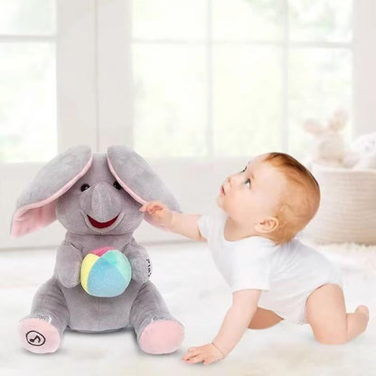 Süße Plüsch-Elefant-Puppe zum Versteckspielen📢 Riesen-Angebote!⏰⏰