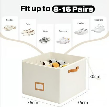 ⏳Begrenzte Zeit 50% Rabatt💥Schuh-Organizer aus Stoff, Aufbewahrungsbox