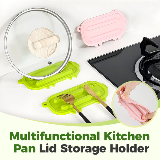 Multifunctional Kitchen Pan Lid Storage Holder