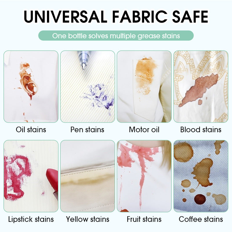 🧴 KAUFE 2, ERHALTE 1 GRATIS! 👔 Fleckenentfernendes Reinigungsmittel – Sofortige Wirkung, Sicher für Farben & Kein Vorbehandeln ✨