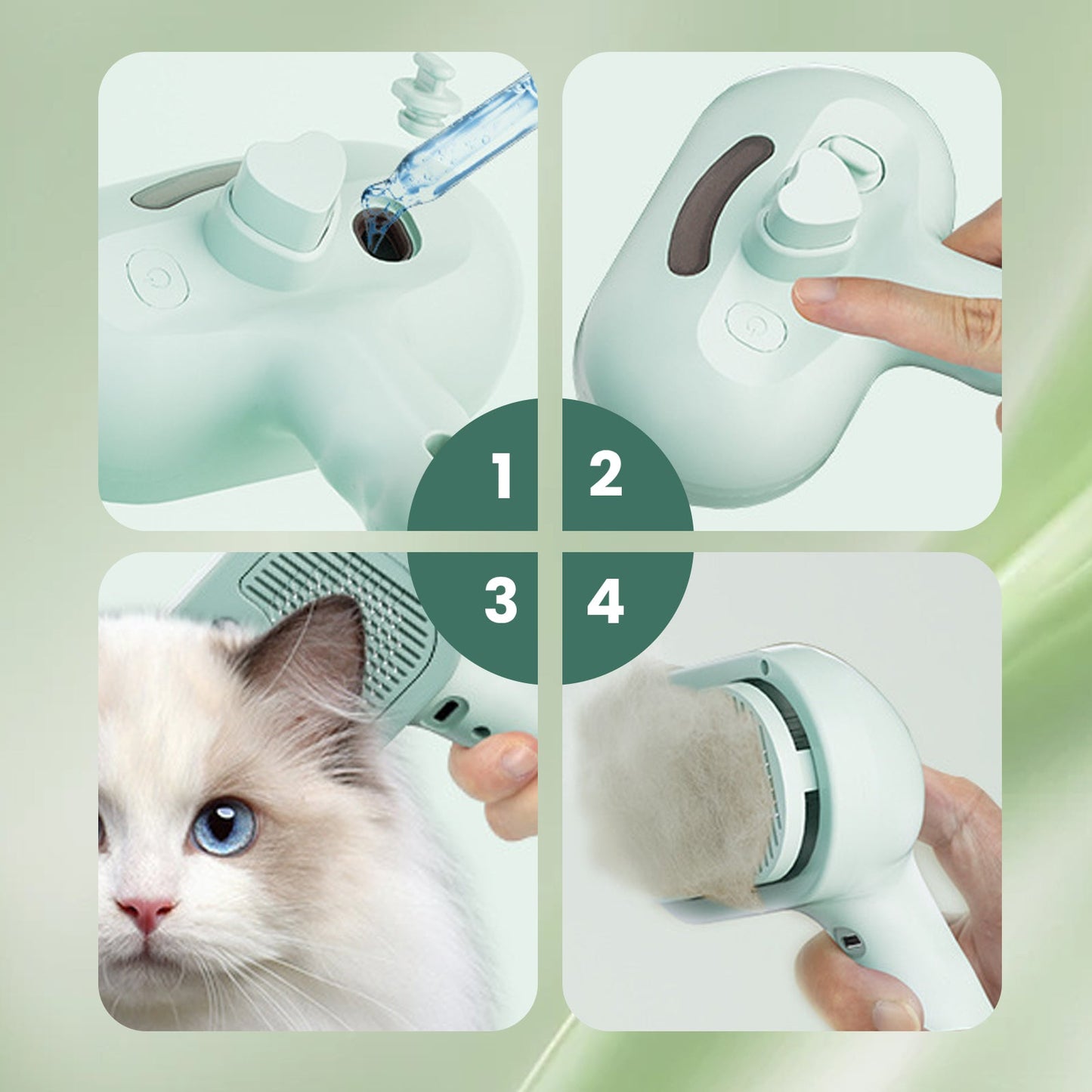 🐕Tierspray Haarentfernungskamm