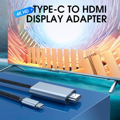 🎬 🔌 4K Ultra HD Typ-C zu HDMI Adapter – Plug & Play, Kompatibel & Stabiler Streaming 📺
