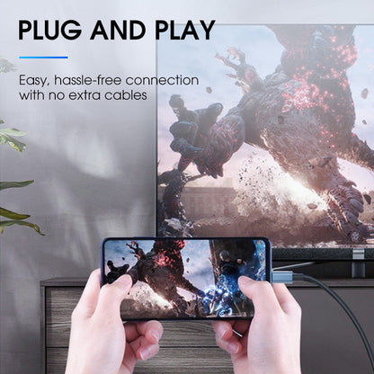 🎬 🔌 4K Ultra HD Typ-C zu HDMI Adapter – Plug & Play, Kompatibel & Stabiler Streaming 📺