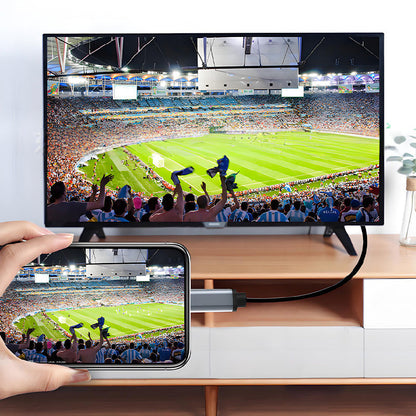 🎬 🔌 4K Ultra HD Typ-C zu HDMI Adapter – Plug & Play, Kompatibel & Stabiler Streaming 📺