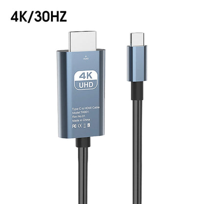 🎬 🔌 4K Ultra HD Typ-C zu HDMI Adapter – Plug & Play, Kompatibel & Stabiler Streaming 📺