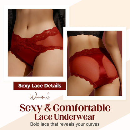 💕Damen sexy und bequeme Unterhosen mit Spitze