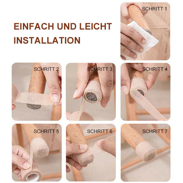 🔥Heißer Verkauf🔥Geräuschlose Anti-Rutsch-Aufkleber für Tischbeine