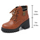 Letzter Tag für 30% Rabatt🛍️🛒Damen Schnür-Martin-Stiefel