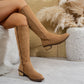 🔥Herbst-Bestseller 50 % Rabatt💥Modische kniehohe Stiefel für Damen