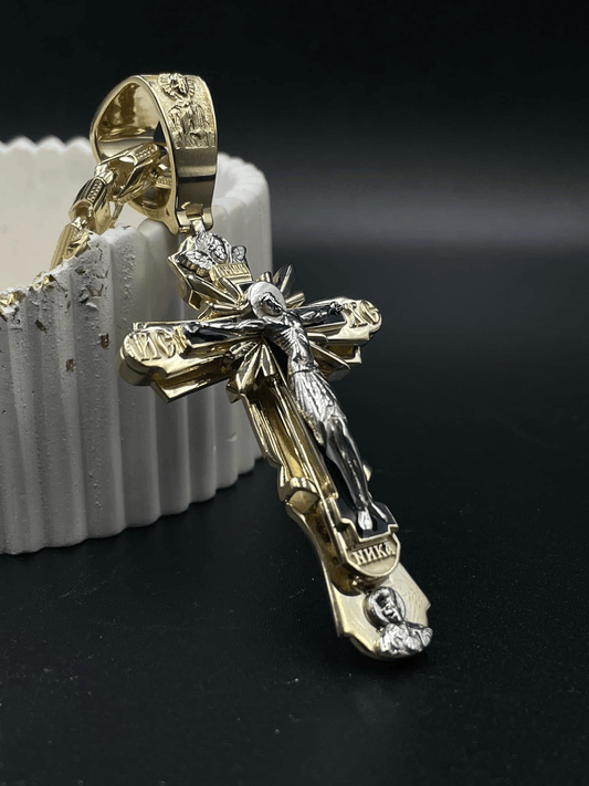 ✝️🙏Halskette mit Jesus-Kreuz-Anhänger