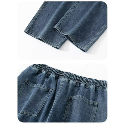 📢📢50 % Rabatt!! ⏰Herren lässige und lockere Jeans mit weitem Bein