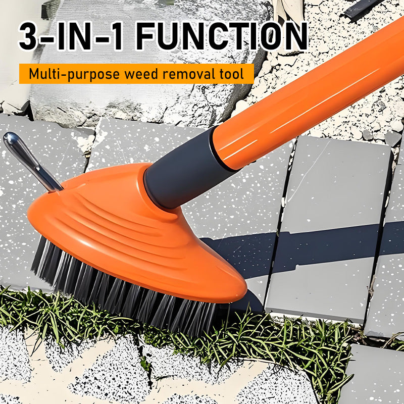 🌿 JETZT 50 % RABATT! 🧹 3-in-1 Unkraut-Drahtbürsten-Set – Robuste Stahlbürsten, ergonomischer Griff & ideal für Terrassen, Einfahrten & Gartenwege 🏡