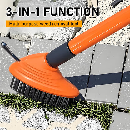 🌿 JETZT 50 % RABATT! 🧹 3-in-1 Unkraut-Drahtbürsten-Set – Robuste Stahlbürsten, ergonomischer Griff & ideal für Terrassen, Einfahrten & Gartenwege 🏡