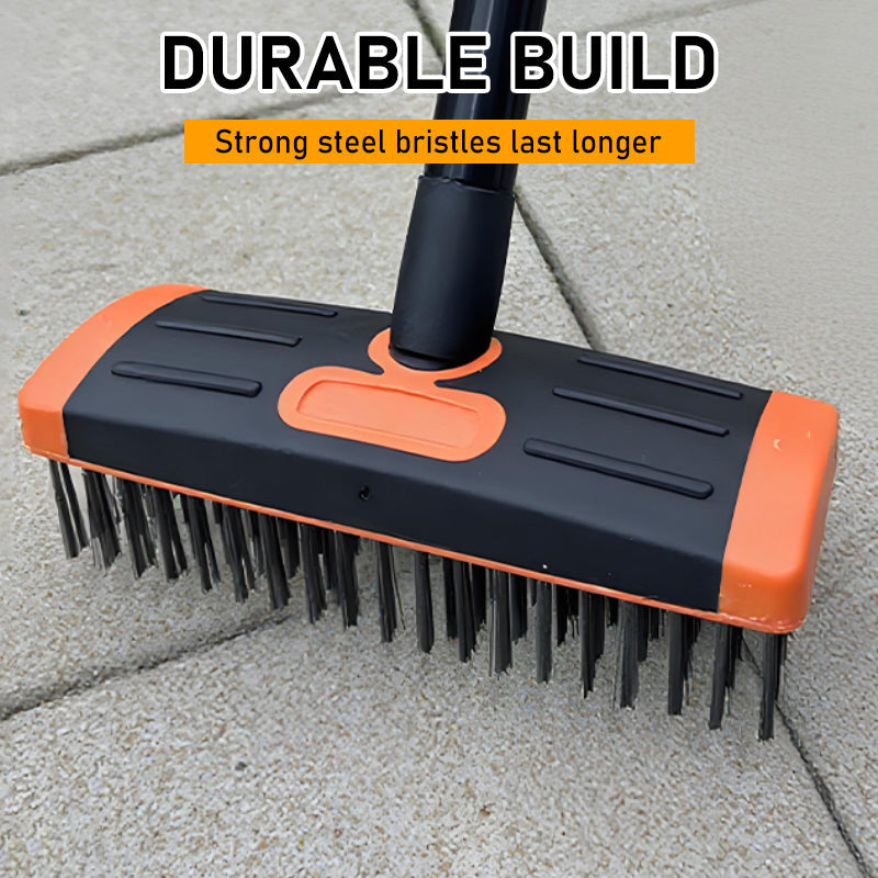 🌿 JETZT 50 % RABATT! 🧹 3-in-1 Unkraut-Drahtbürsten-Set – Robuste Stahlbürsten, ergonomischer Griff & ideal für Terrassen, Einfahrten & Gartenwege 🏡