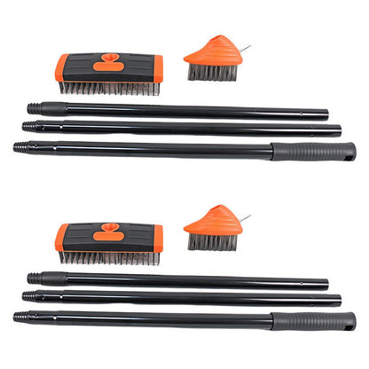 🌿 JETZT 50 % RABATT! 🧹 3-in-1 Unkraut-Drahtbürsten-Set – Robuste Stahlbürsten, ergonomischer Griff & ideal für Terrassen, Einfahrten & Gartenwege 🏡