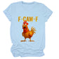 Unisex lustiges und verspieltes Grafik-T-Shirt