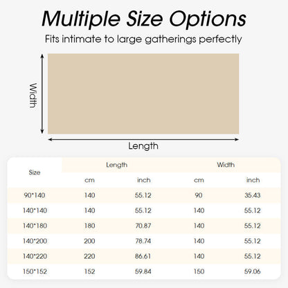 🎅Solange der Vorrat reicht 50 % Rabatt!🎄Freudige festliche klassische Weihnachtstischdecke