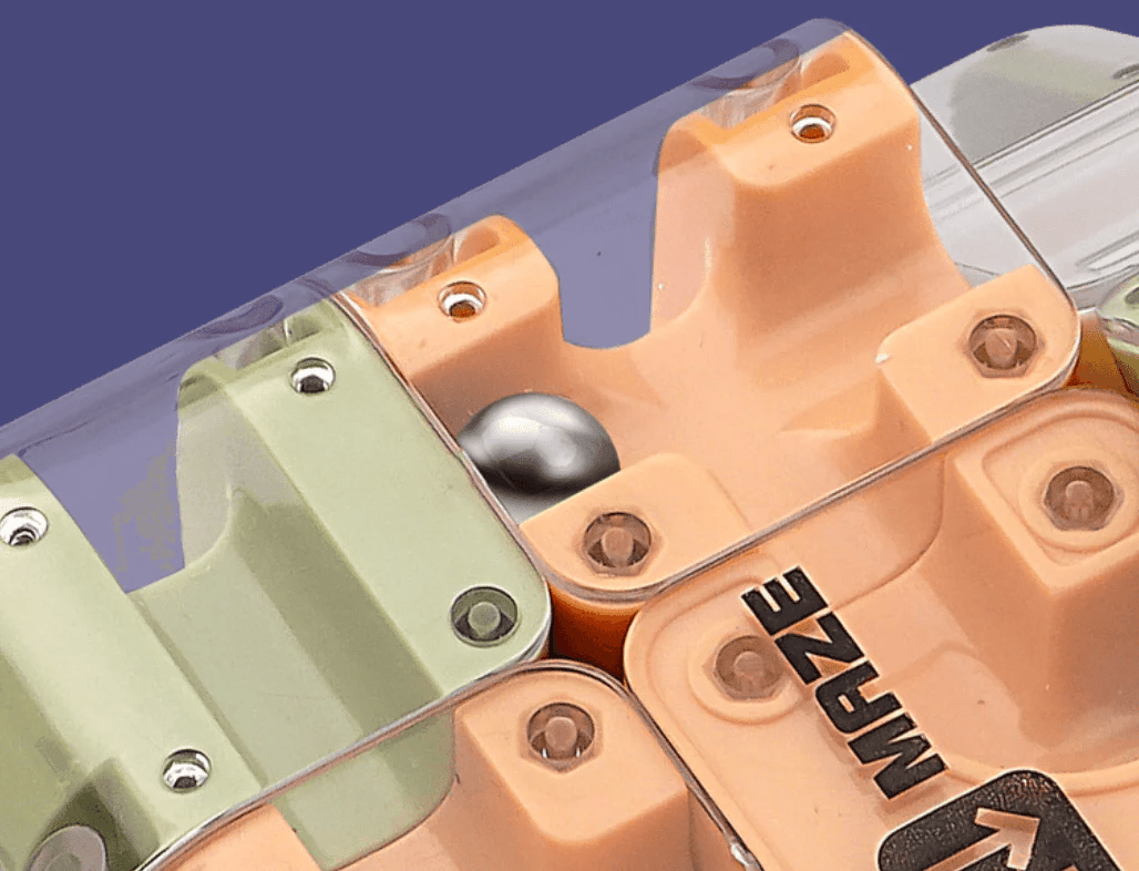 🧩✨ Großes Labyrinth 3D-Puzzle Labyrinthwürfel - 120 Herausfordernde Wege mit Sanfter Rotation für Kognitive Entwicklung & Spaß 🧠🔛