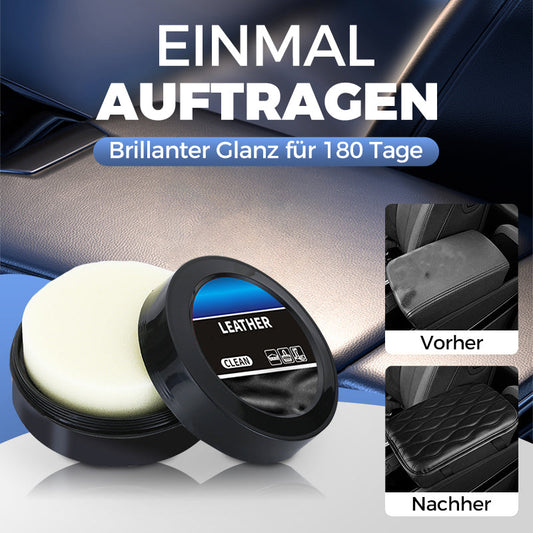 🚗✨ LEDER PFLEGE-CREME - Tiefenreinigung & Schutz mit Natürlichen Ölen, Revitalisiert Möbel, Autositze & Accessoires, Einfache Anwendung 🛋️