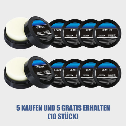 🚗✨ LEDER PFLEGE-CREME - Tiefenreinigung & Schutz mit Natürlichen Ölen, Revitalisiert Möbel, Autositze & Accessoires, Einfache Anwendung 🛋️