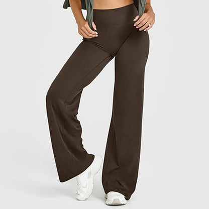 Weiche Stretchhose mit hoher Taille für Damen