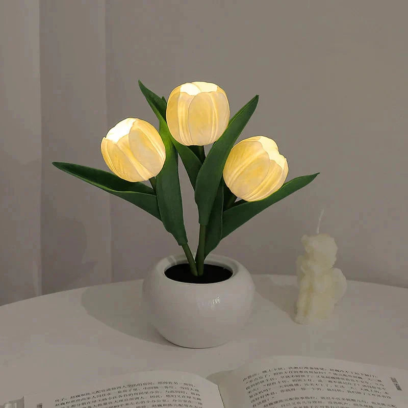Ewige Tulpen-Lampe – Stimmung zaubern, ohne Pflegeaufwand