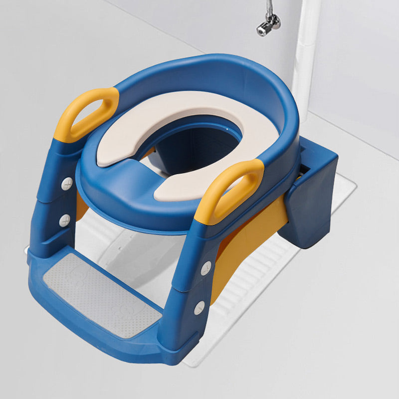 🧒 Toilettensitz mit Treppe – PU‑gepolstert, höhenverstellbar & sicher ✨