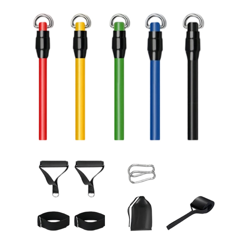 🔥Solange der Vorrat reicht 50 % Rabatt!🎉13-teiliges Widerstandsbandset mit Griff für das Heimfitnessstudio🏋️‍♂️
