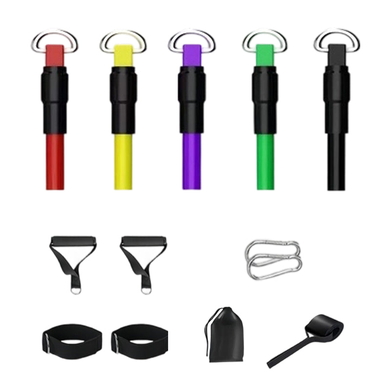 🔥Solange der Vorrat reicht 50 % Rabatt!🎉13-teiliges Widerstandsbandset mit Griff für das Heimfitnessstudio🏋️‍♂️