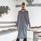 💜Große Rabattaktion💜Unregelmäßig geschnittenes Kleid, das den Körperkurven folgt