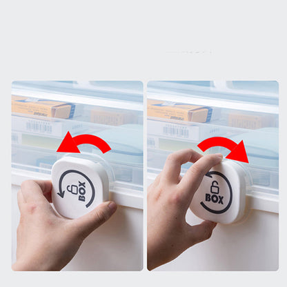 💊 Mehrstöckige Medikamentenbox für den Haushalt – Großes Fassungsvermögen für alle Medikamente