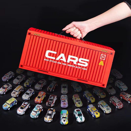 49% OFF NEW YEAR'S HOTTEST GIFT! ✨ Ultimate 48-Car Collection - Interactive Play with Sound Effects & Looping Tracks for Endless Fun! 🚗🎪