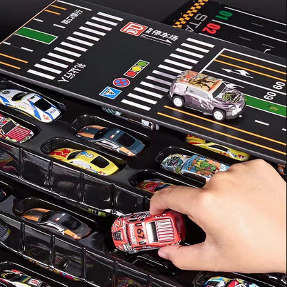 49% OFF NEW YEAR'S HOTTEST GIFT! ✨ Ultimate 48-Car Collection - Interactive Play with Sound Effects & Looping Tracks for Endless Fun! 🚗🎪